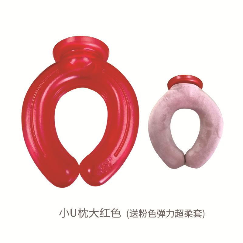 新しいネックプロテクター U字型ネックプロテクター 温水袋 冷湿布 温湿布 吊り首タイプ メーカー直送 PVC|undefined