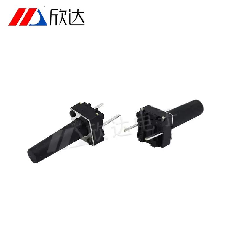 电子开关元件贴片轻触开关6x6x15中二脚贴片按钮按键开关微动开关