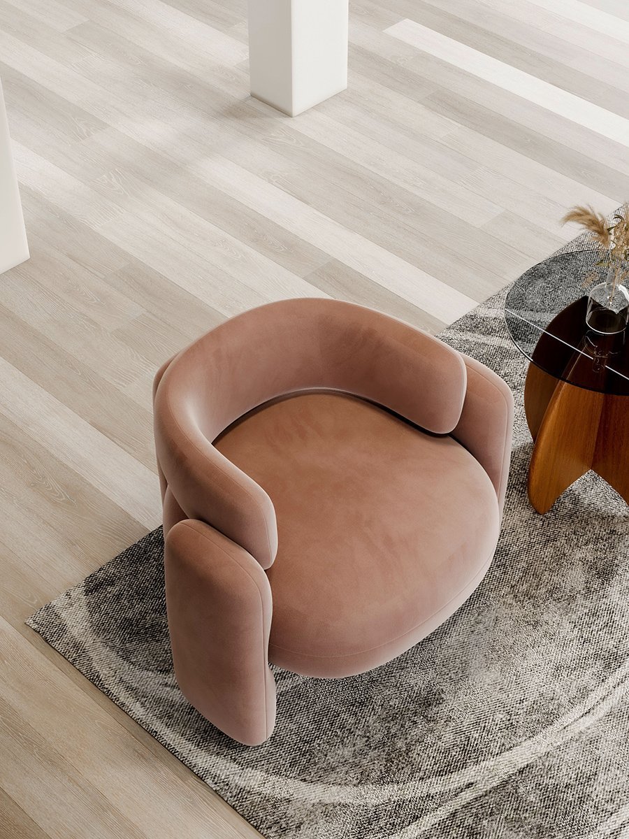 Internet celebrity light luxury modern simple reception guest negotiation table and chair living room leisure white single sofa chair creative chair 