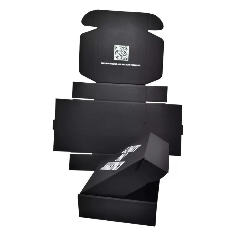 深圳源头厂家定做 黑卡瓦楞彩盒数码电子产品包装纸盒 飞机盒定制