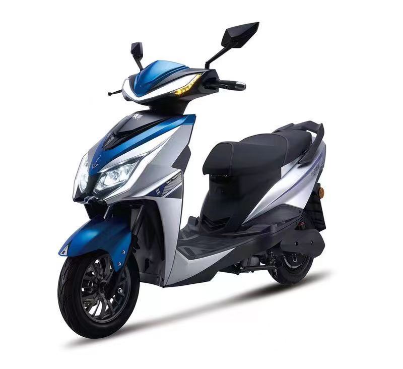 Cross-Border Wholesale 1500W72V High-Speed Electric Motorcycle with Long Range and High Power for Adult Delivery Riding