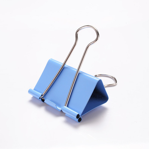 Clip color long tail clip large and small metal swallowtail clip spiral barrel stationery clip ticket clip factory direct sales wholesale