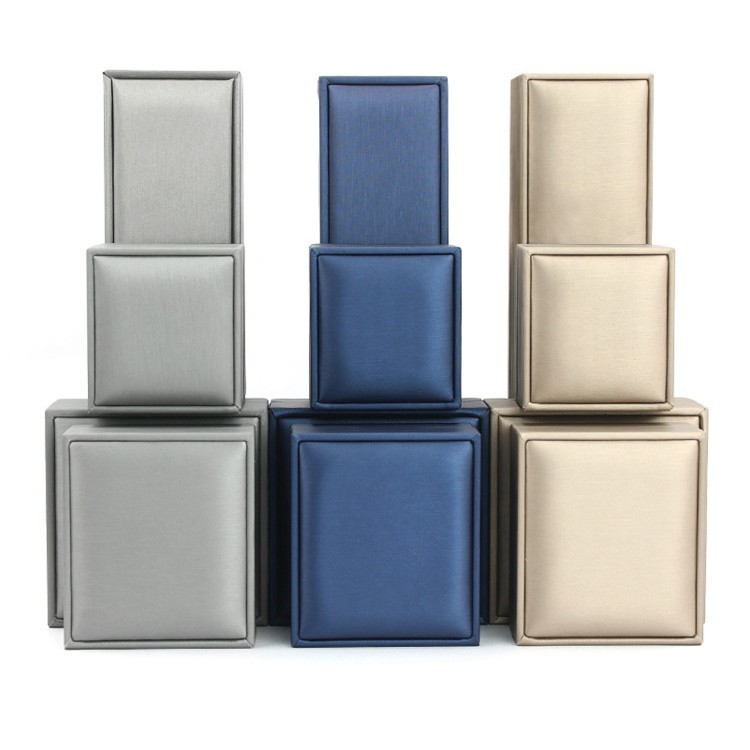 ハイエンド PU ブラッシュレザージュエリーボックスジュエリーリングペンダントジュエリー包装ボックスロングネックレスブレスレットディスプレイボックス|undefined