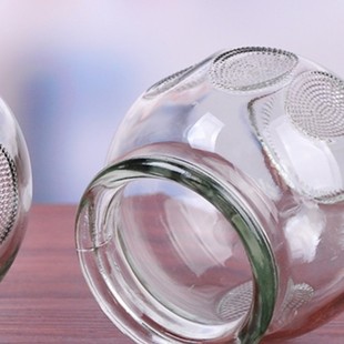 Thickened Glass Traditional Cupping Set for Home Use in Traditional Chinese Medicine Health Care, Glass Cupping Device, Vacuum Cupping Set