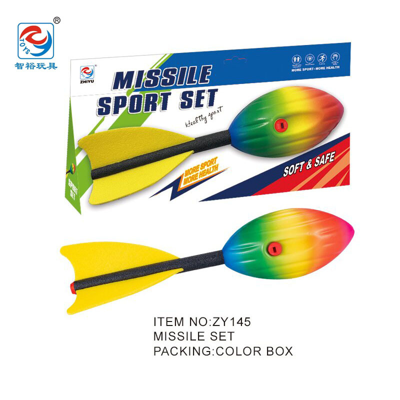 proyectiles arco iris pu bala con silbato juegos padres-hijos mano al aire libre arrojando playa interactiva fábrica de juguetes de vuelo al por mayor
