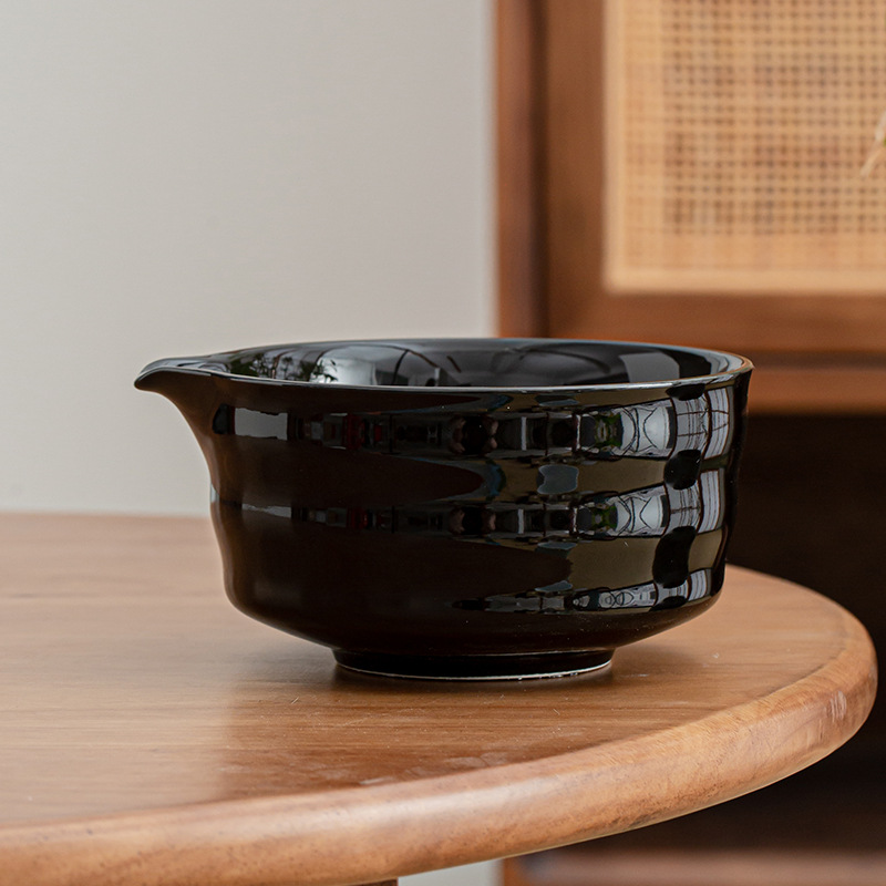Ceremonia de matcha japonesa transfronteriza Tazón de matcha de cerámica Tazón de té