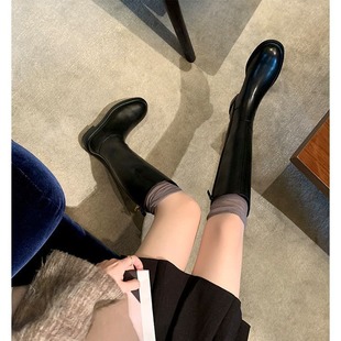 ţƤ��~�@��ֱ��Ƥ����TʿѥŮ�ָ���ɫ�Lѥ����朸�Ͳѥ�LͲѥ