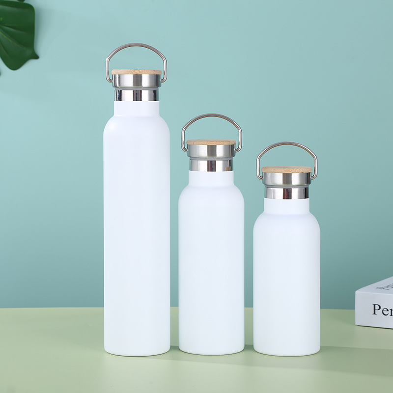 El suministro transfronterizo de acero inoxidable 304 deportes hervidor americano boca grande olla de escalada de doble capa de vacío termo taza al por mayor