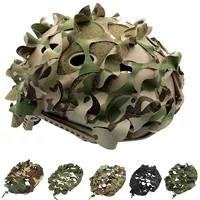Военные фанаты CS, игра, быстрый тактический шлем, чехол для шлема, полевое оборудование, 3D тактический шлем, камуфляжный костюм Ghillie, ткань для шлема
