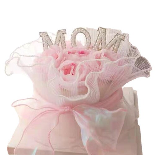 Factory direct sale non-woven fabric bags, clothing accessories, hats, headwear accessories, pearl letter cake inserts