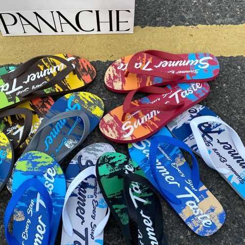 2025 Men's Summer New Indoor/Outdoor Slides with Anti-slip and Anti-odor Sandals