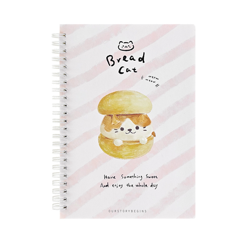 Primero producto B5 cuaderno de bobina simple ins viento alimentación impresión de color cuaderno de mano de registro de estudiantes cuaderno de línea horizontal