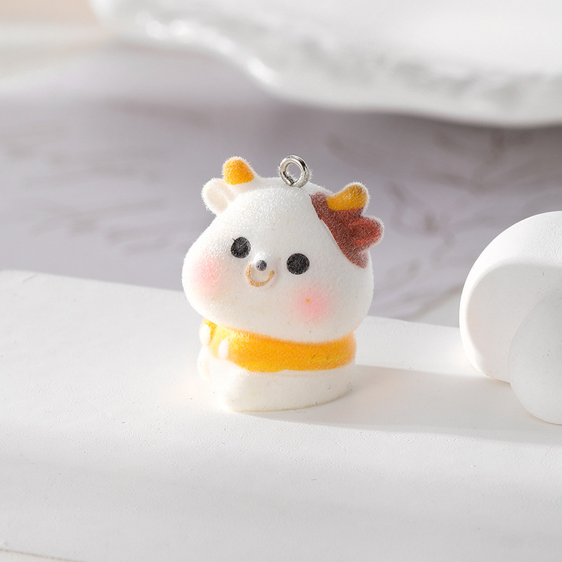 105g Weight Pendant Jewelry Making Type DIY Jewelry Accessories Classification 10 PCS/Package Quantity Plastic, Resin Material Animal Pattern Epoxy Design Cartoon Style Style 10 PCS/Package Plastic Resin Animal Pendant 2