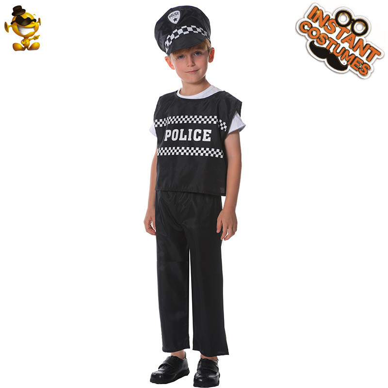 Los niños de Halloween de los hombres ropa uniforme niños uniforme de rol etapa de rendimiento de distribución de ropa al por mayor