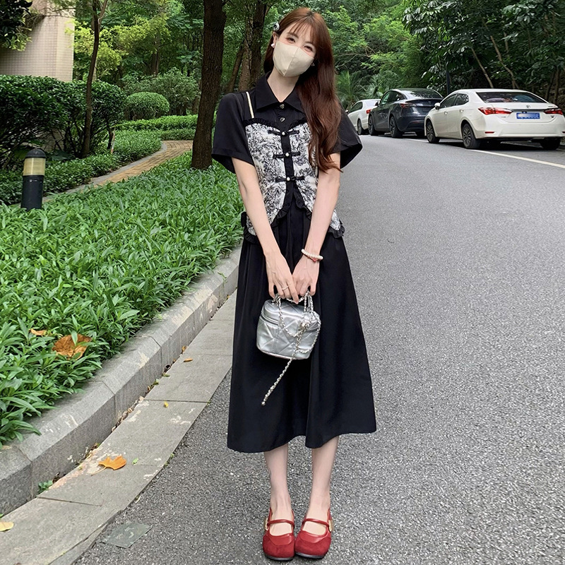  夏  M-4XL 大きいサイズ ワンピース