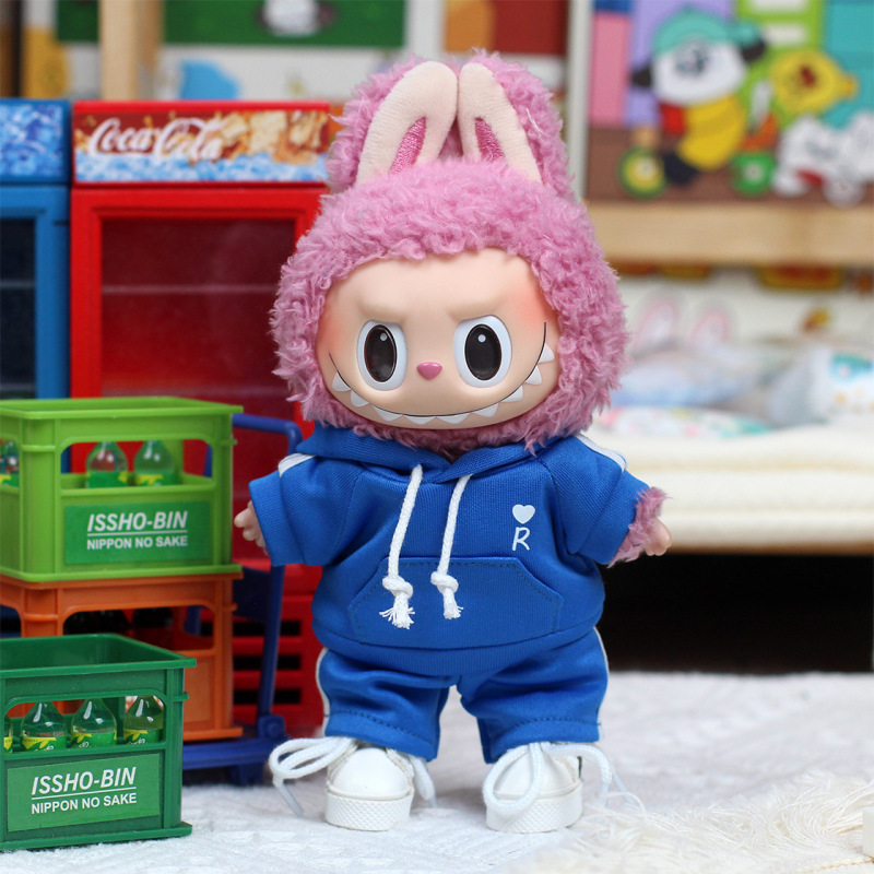 洋服のみ】ラブブベビー服 17cm ラブブ服世代 新作ベビー服コレクション ハートビートマカロン|undefined