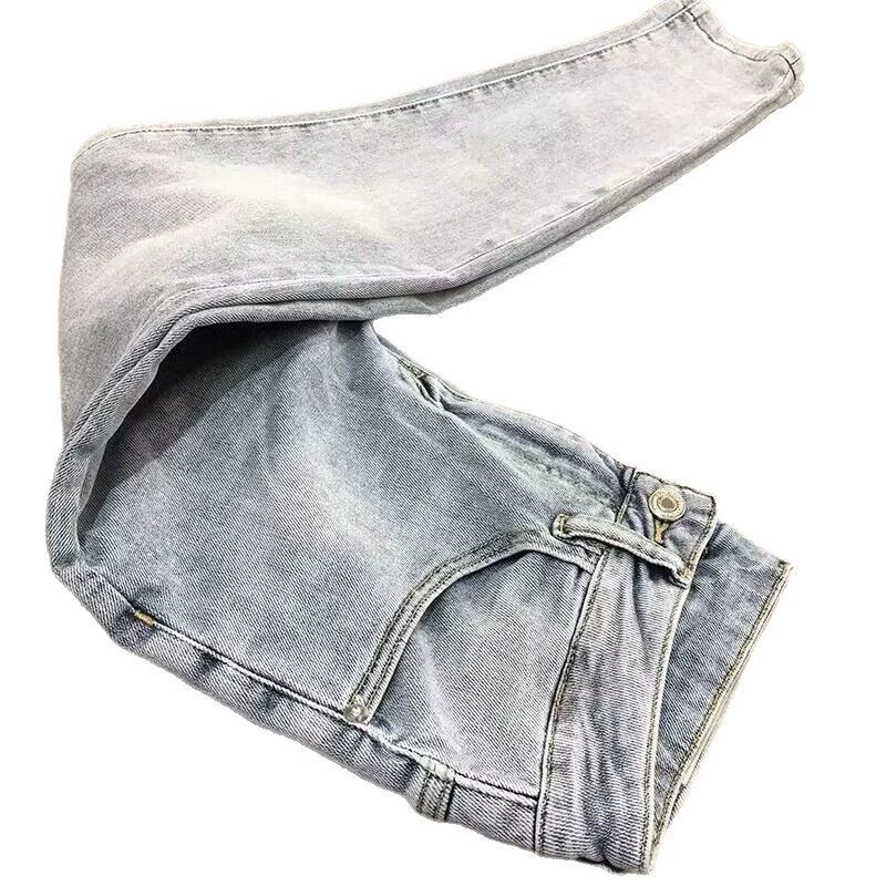 Контр-вывод из внешнеторгового хвоста один осенний лёгкий люкс slim-fit джинсы брюки ретро старого типа — ноги дикие универсальный прилив