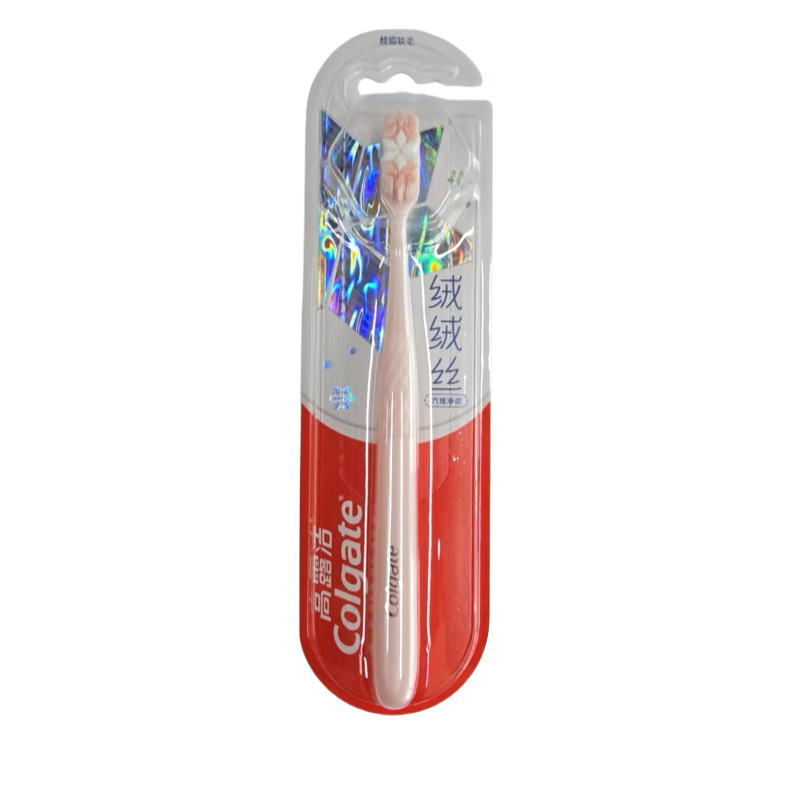 Colgate Velvet Six-Dimensional 칫솔 싱글 팩 상자 크기 72개 840425