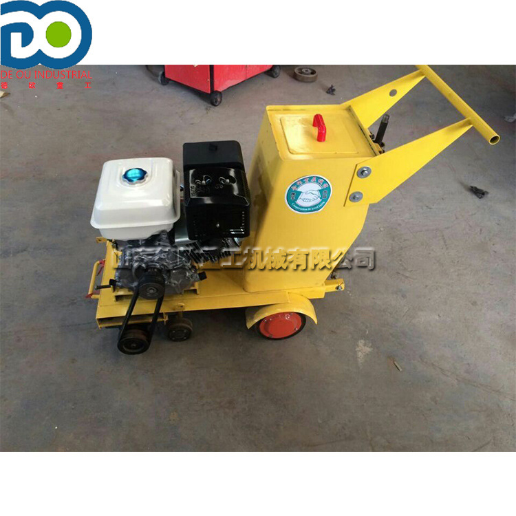 混凝土路面切纹机 广场地坪高速刻纹机 手推式电动马路切割机