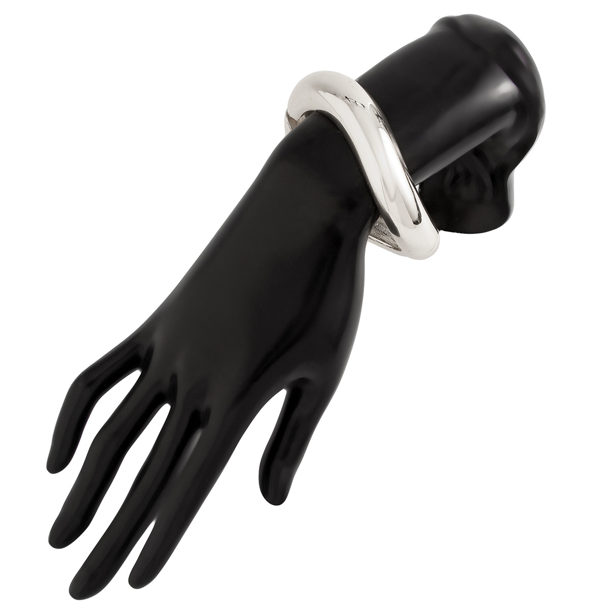 Retro Punk Solid Color Alloy Bangles Wholesale display picture 27