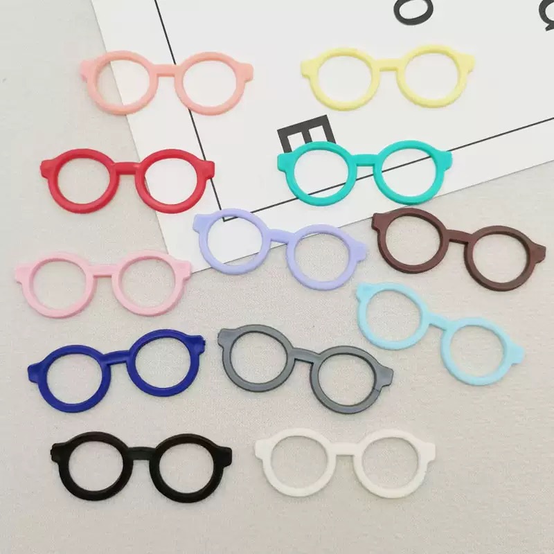 Gafas de dibujos animados 10 colores mixtos