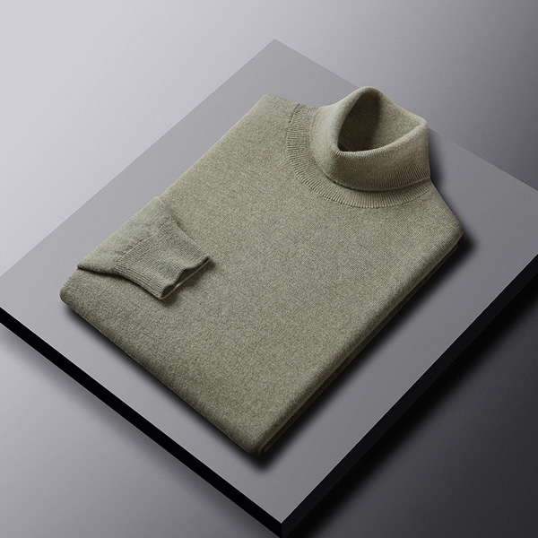 Woolen demi-season cashmere sweater