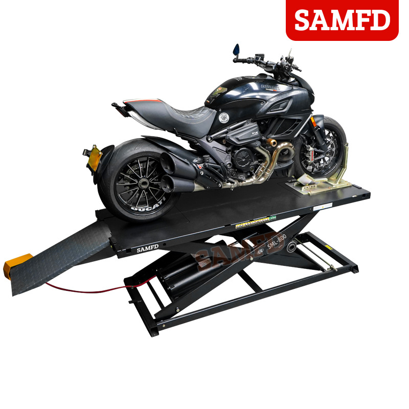 Reparador de plataforma elevadora de motocicleta, reparación de elevadores, marco, gato, máquina hidráulica, grúa neumática