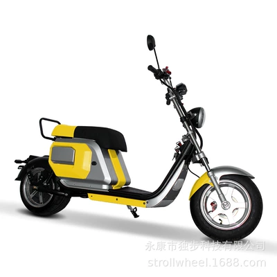 Elektrikli motosikletlər — Harley Electric Motorcycle 40 ° - yellow-empty-vehicle-battery-not-included