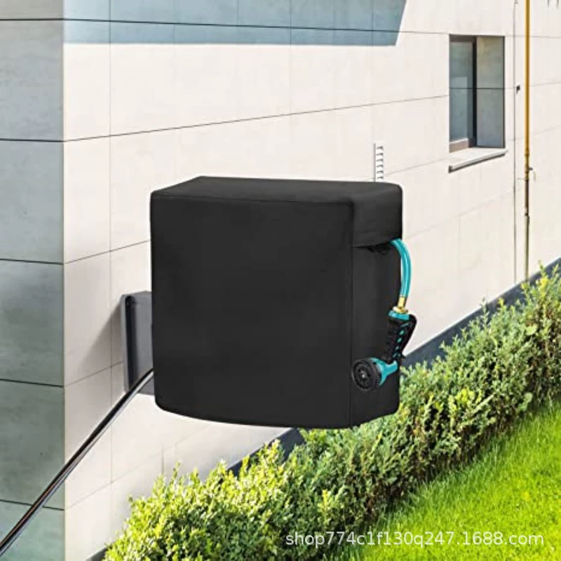Настенный садовый чехол для катушки выдвижная катушка для садового шланга Водонепроницаемый солнцезащитный чехол от пыли