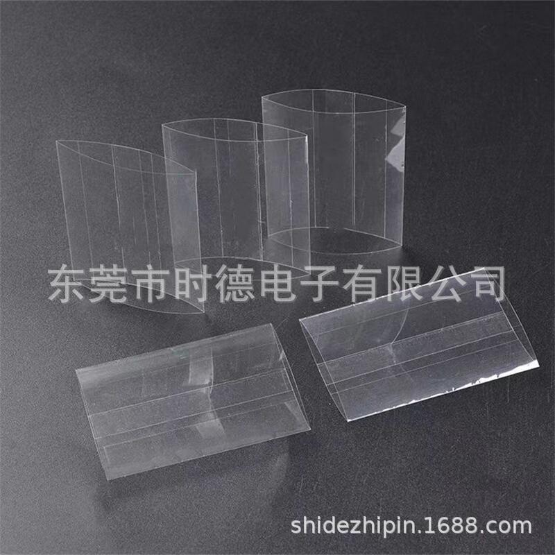 线材薄膜PVC硬膜透明塑料膜绑线带不干胶OPP束线带 产品收纳扎带