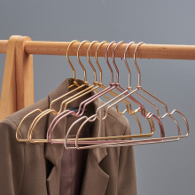 衣架太空铝合金家用衣挂晾衣金色护衣无痕衣架子晒衣服衣撑挂衣架