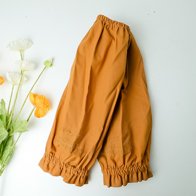 황갈색 롱 스타일