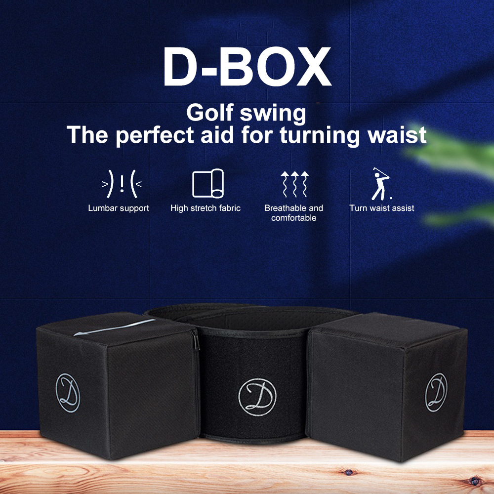 Golf swing Trainer entrepierna pelo rotación fuerza cintura entrenamiento suministros auxiliares D-BOX
