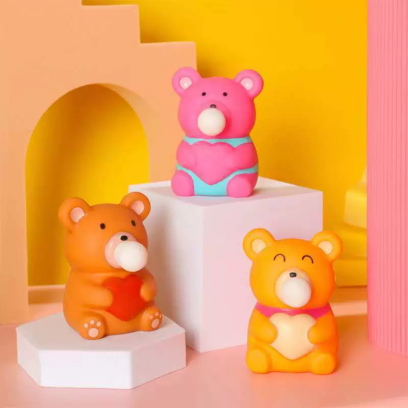 Кролик, игрушка, слайм, пузыри, антистресс