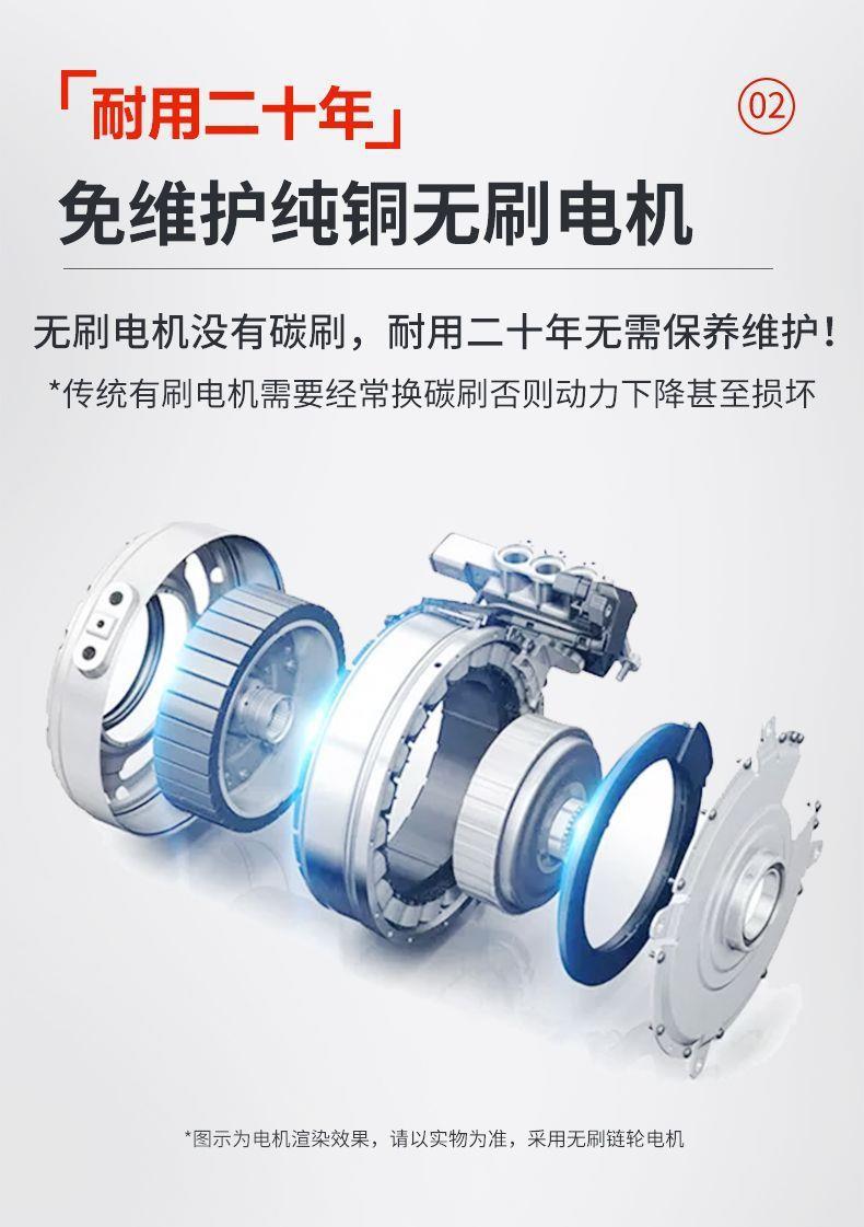 High-End Mobility Scooter for the Elderly, Four-Wheel Lithium Battery Electric Vehicle, Foldable Electric Wheelchair for the Elderly and Disabled, Power-Assisted Vehicle