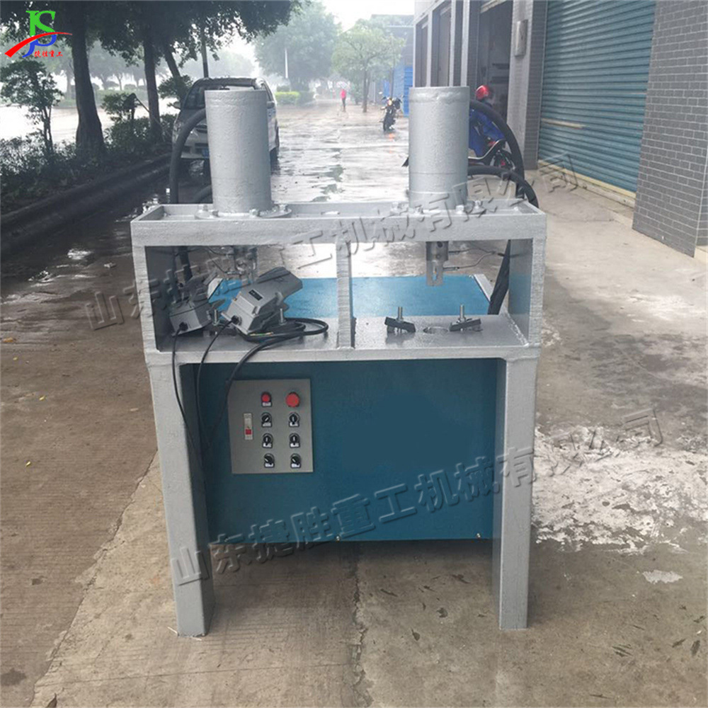 máquina de perforación de tubería hidráulica máquina de perforación de arco de tubo redondo de aleación de aluminio máquina de apertura de estante de barrera hidráulica automática