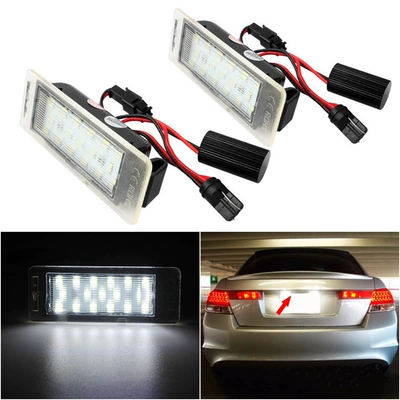 10-14 license plate lights, 18 LEDs, License plate lamp
