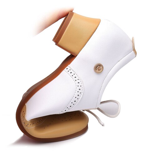 Dance shoes for female teachers, Latin dance shoes, ballroom dance shoes, square dance shoes, soft soled, perforated dance shoes