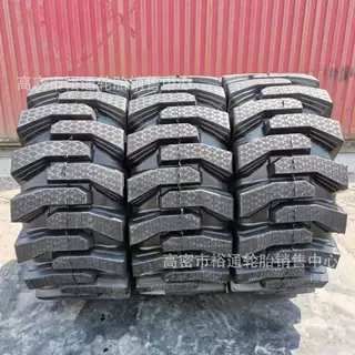 20铲车装载机半实心轮胎16/20.5/23.5/70-16-20-24 载重 加深花纹