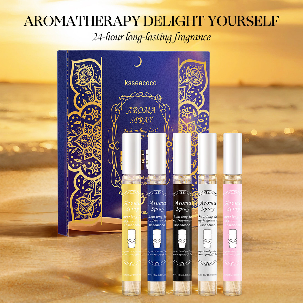 Cross-Border Popular Middle Eastern Latafa Perfume Set Replacement 10ml Alcohol-Free Perfume Long-Lasting Fragrance Women's Perfume