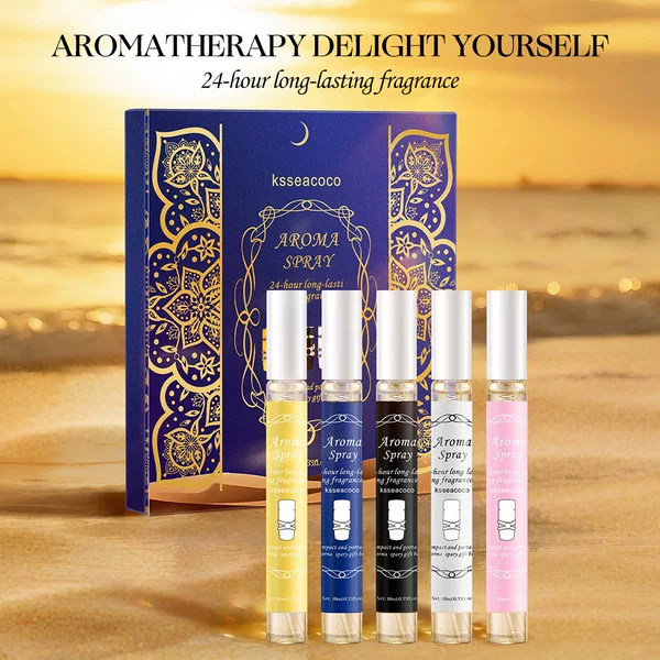 Cross-Border Popular Middle Eastern Latafa Perfume Set Replacement 10ml Alcohol-Free Perfume Long-Lasting Fragrance Women's Perfume