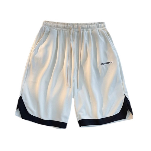 Embroidered Men's Streetwear High-Street Basketball Loose Youth Five-Pocket Shorts Summer Versatile Casual Shorts