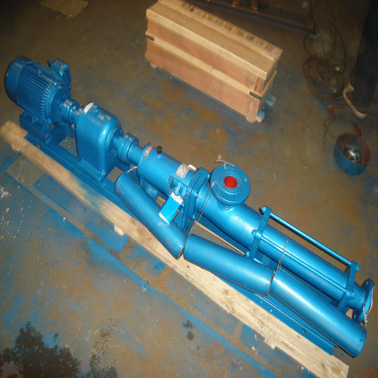 供应G单螺杆泵，泵体铸铁，轴不锈钢，普通电机