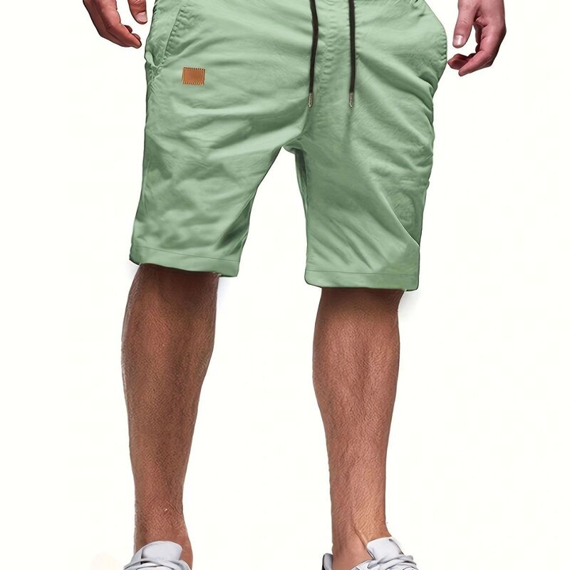 2023 Boys Leather Label Casual Shorts