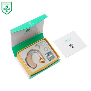 Behind-The-Ear Hearing Aid Hearing Aid Sound Amplifier for the Elderly Special Invisible Lightweight Cross-Border English Version