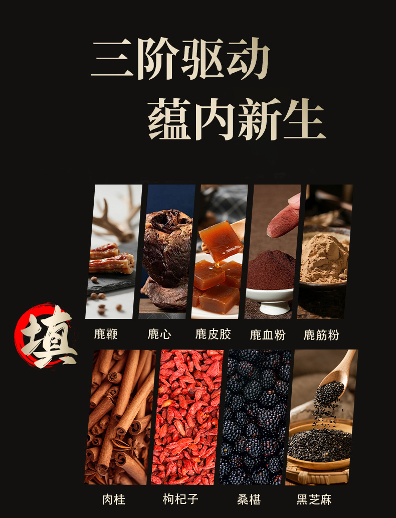 Yu Lu Liu Bao Gao (御鹿六宝膏) — Deer & Herb Nourishing Paste, 260g specifications