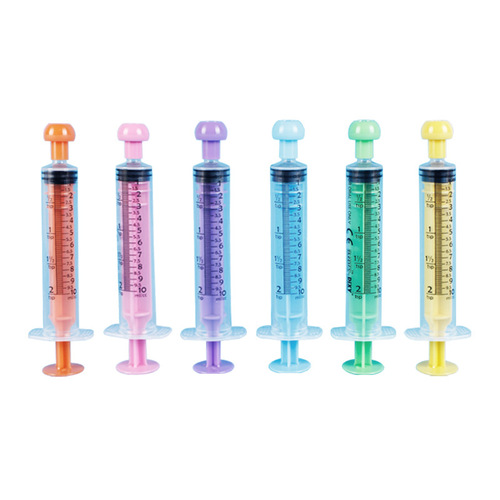 Color feeder wholesale disposable veterinary syringe feeder 5ml 10ML small size plastic syringe manufacturer