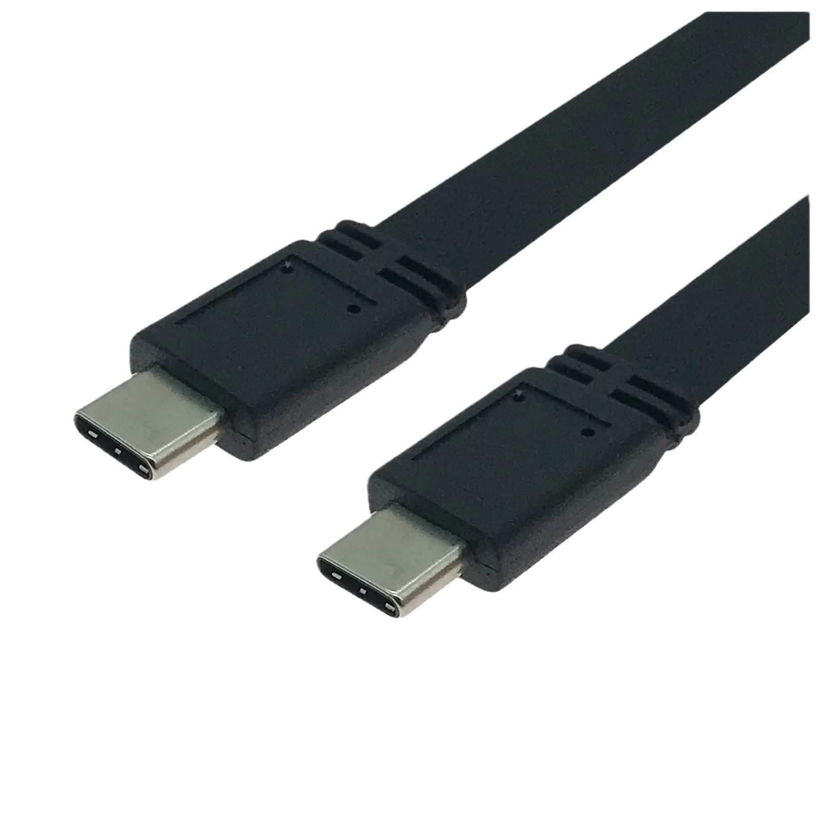 Cable TYPE C 3.1 Type C 公头 to TYPE C 3.1Type C 公头扁线1米