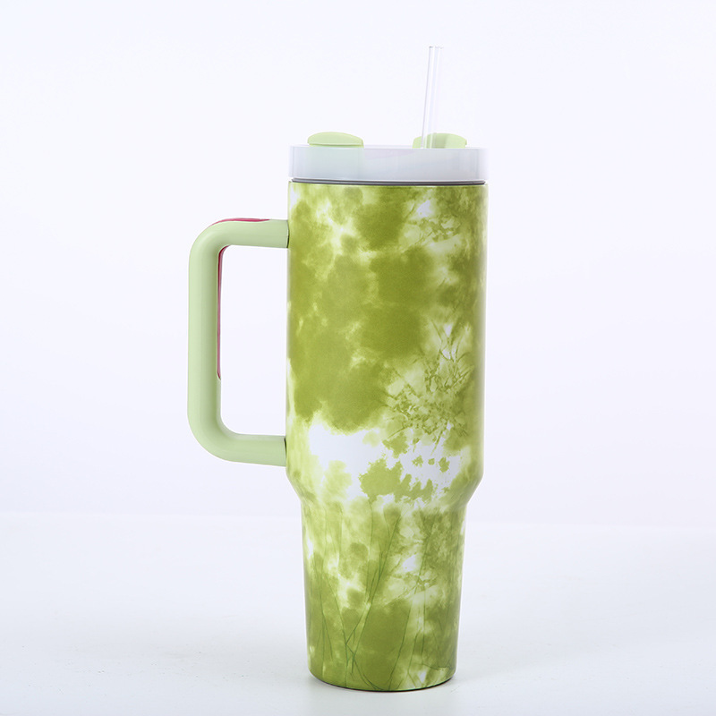 Transfronteriza 304 taza de vacío de acero inoxidable al aire libre cerveza coche taza 40oz mango frío calentador de hielo taza al por mayor