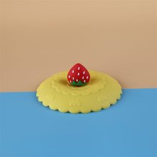 爱心硅胶杯盖 创意公仔食品陶瓷玻璃水杯盖硅胶盖子密封盖